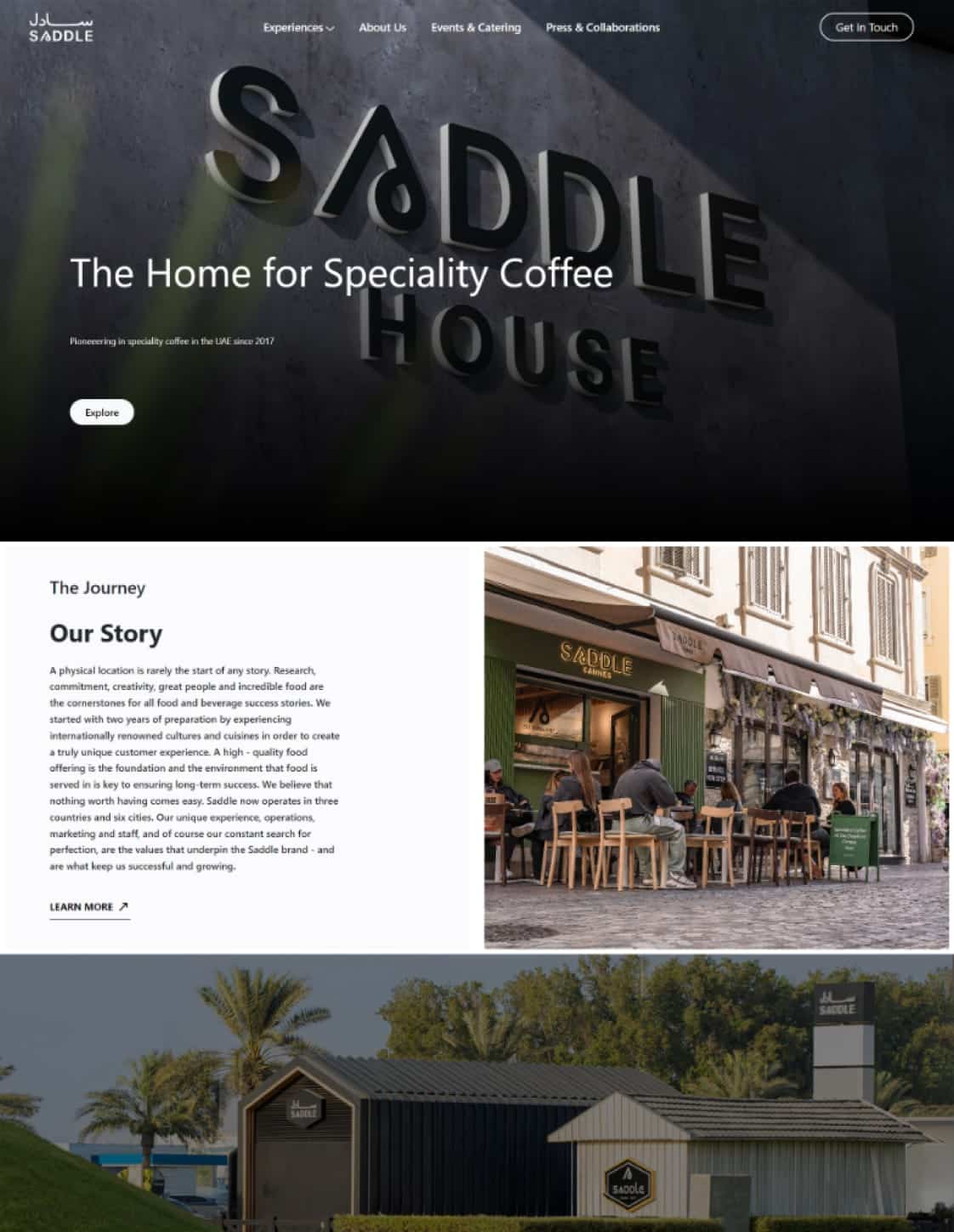saddle dubai website